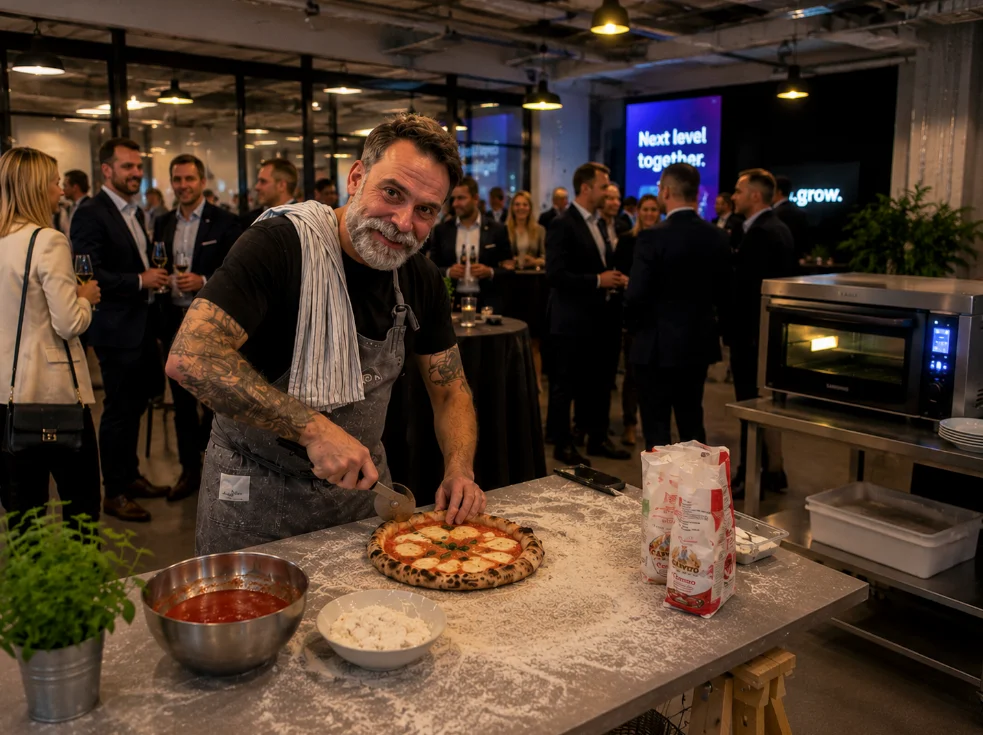 pizza catering på företagsevent i stockholm